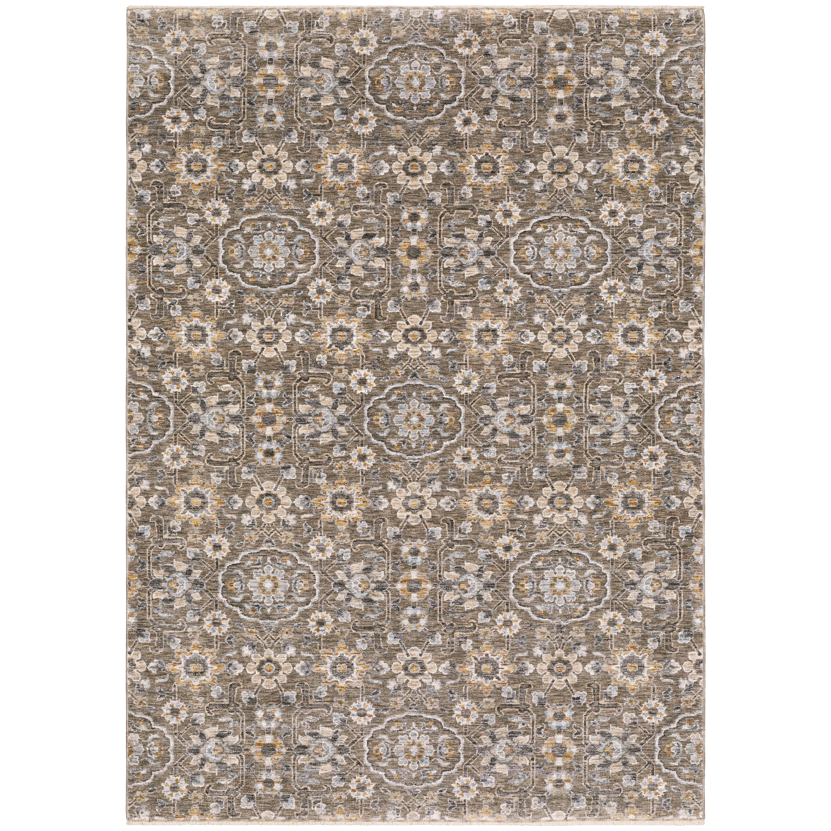 Oriental Weavers Maharaja 532D Grey/Gold Area Rug