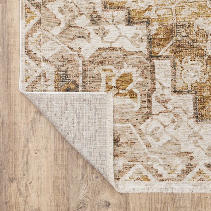 Oriental Weavers Maharaja 661C Gold/Brown Area Rug