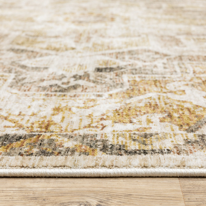 Oriental Weavers Maharaja 661C Gold/Brown Area Rug