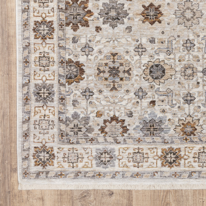 Oriental Weavers Maharaja 71W Ivory/Multi Area Rug