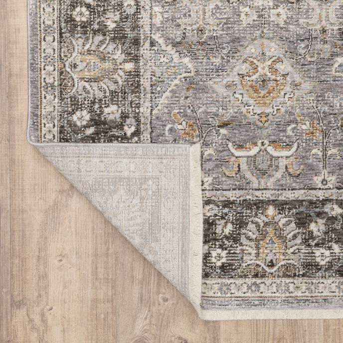 Oriental Weavers Maharaja 91E Grey/Blue Area Rug
