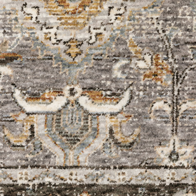 Oriental Weavers Maharaja 91E Grey/Blue Area Rug