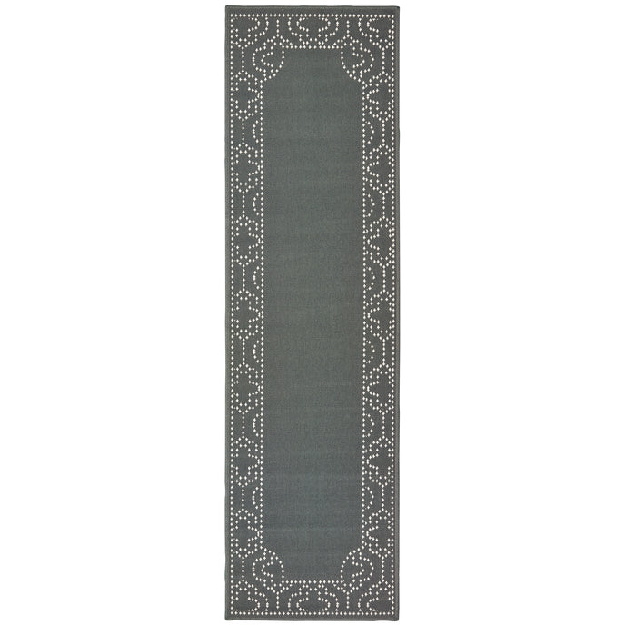 Oriental Weavers Marina 1247X Grey/Ivory Area Rug