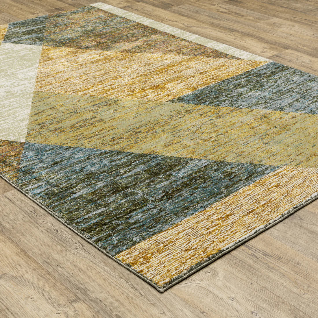 Oriental Weavers Strada STR10Gold/Blue Area Rug