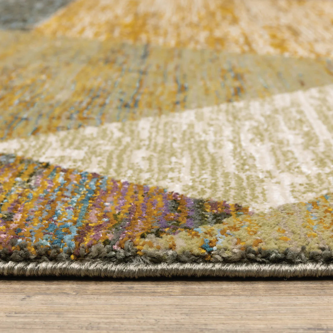Oriental Weavers Strada STR10Gold/Blue Area Rug