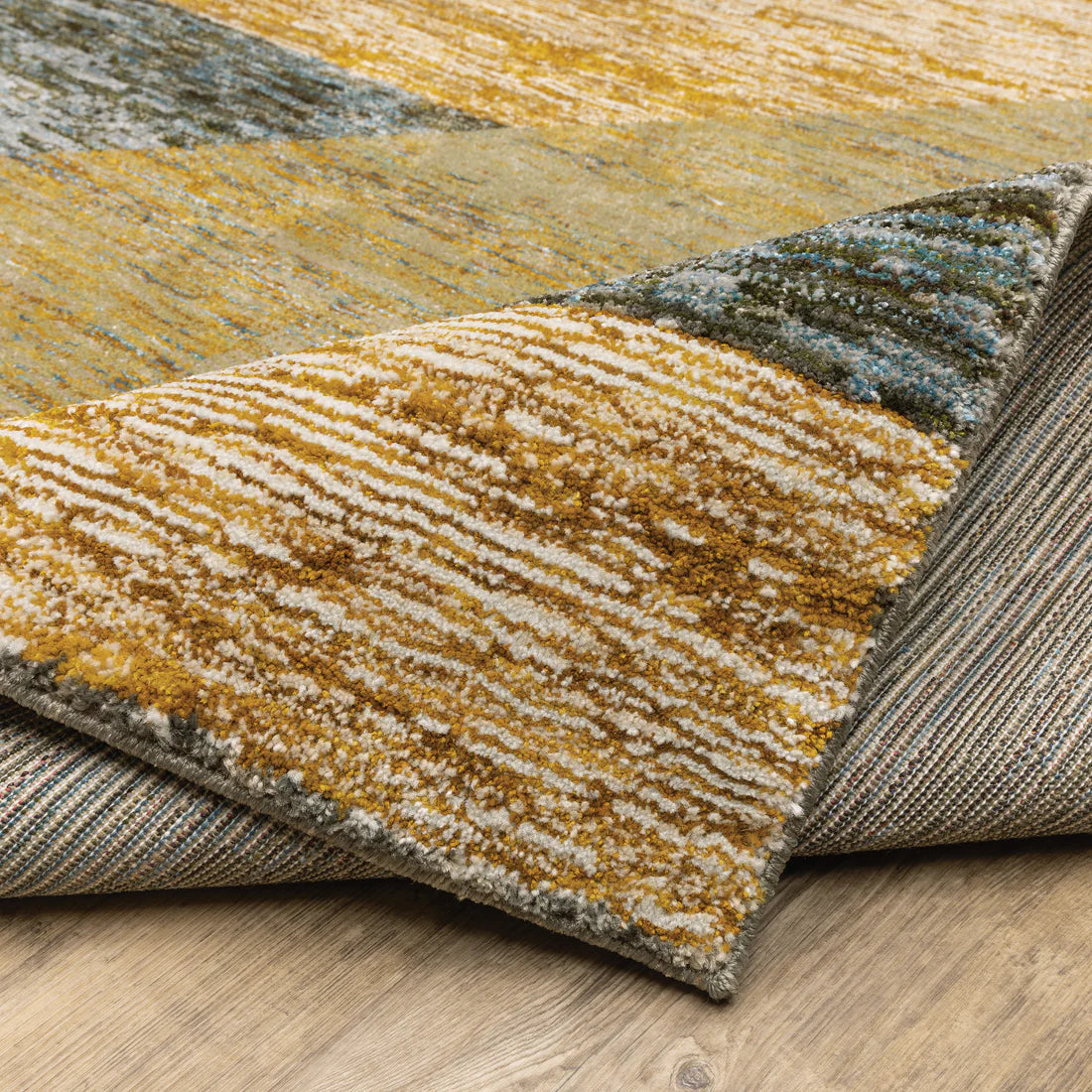 Oriental Weavers Strada STR10Gold/Blue Area Rug