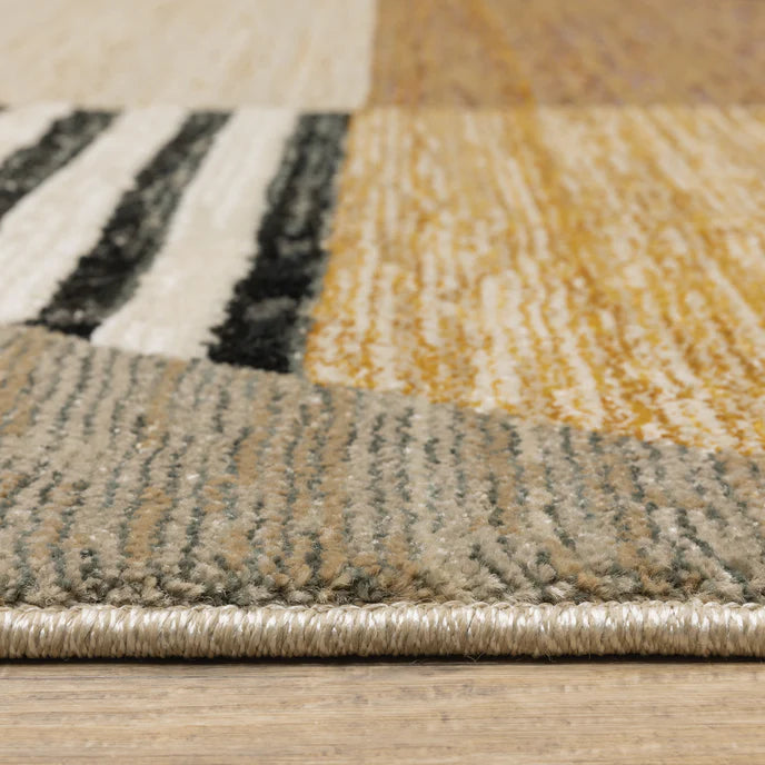 Oriental Weavers Strada STR10 Gold/Multi Area Rug