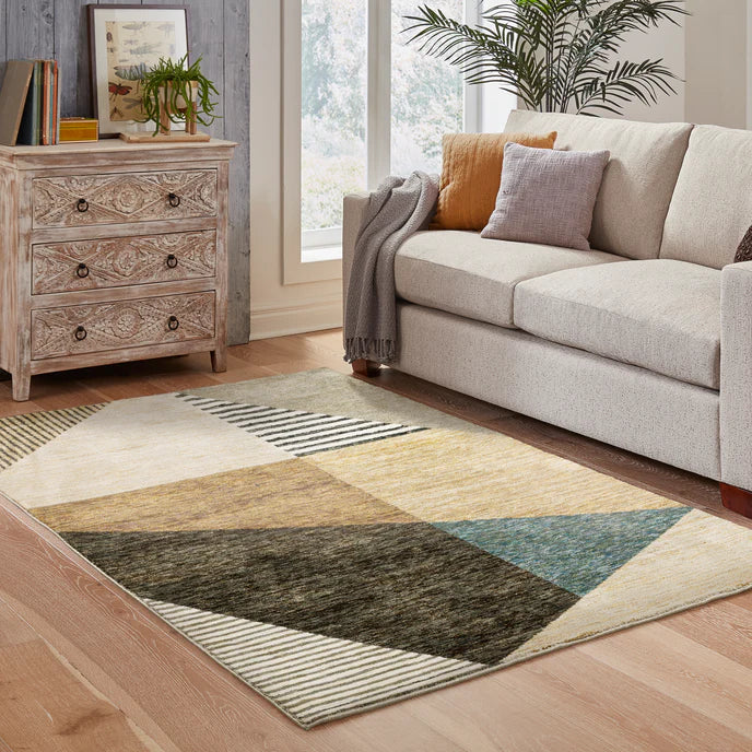 Oriental Weavers Strada STR10 Gold/Multi Area Rug