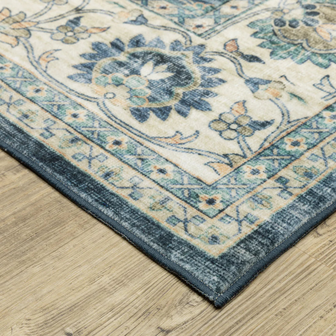 Oriental Weavers Sumter SUM02 Blue/Ivory Area Rug