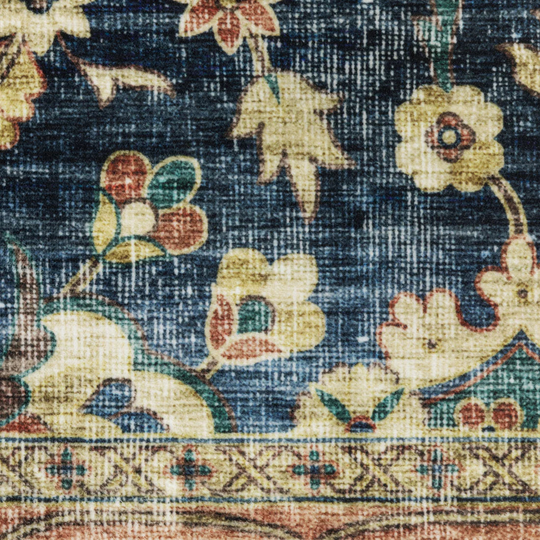 Oriental Weavers Sumter SUM04 Blue/Rust Area Rug