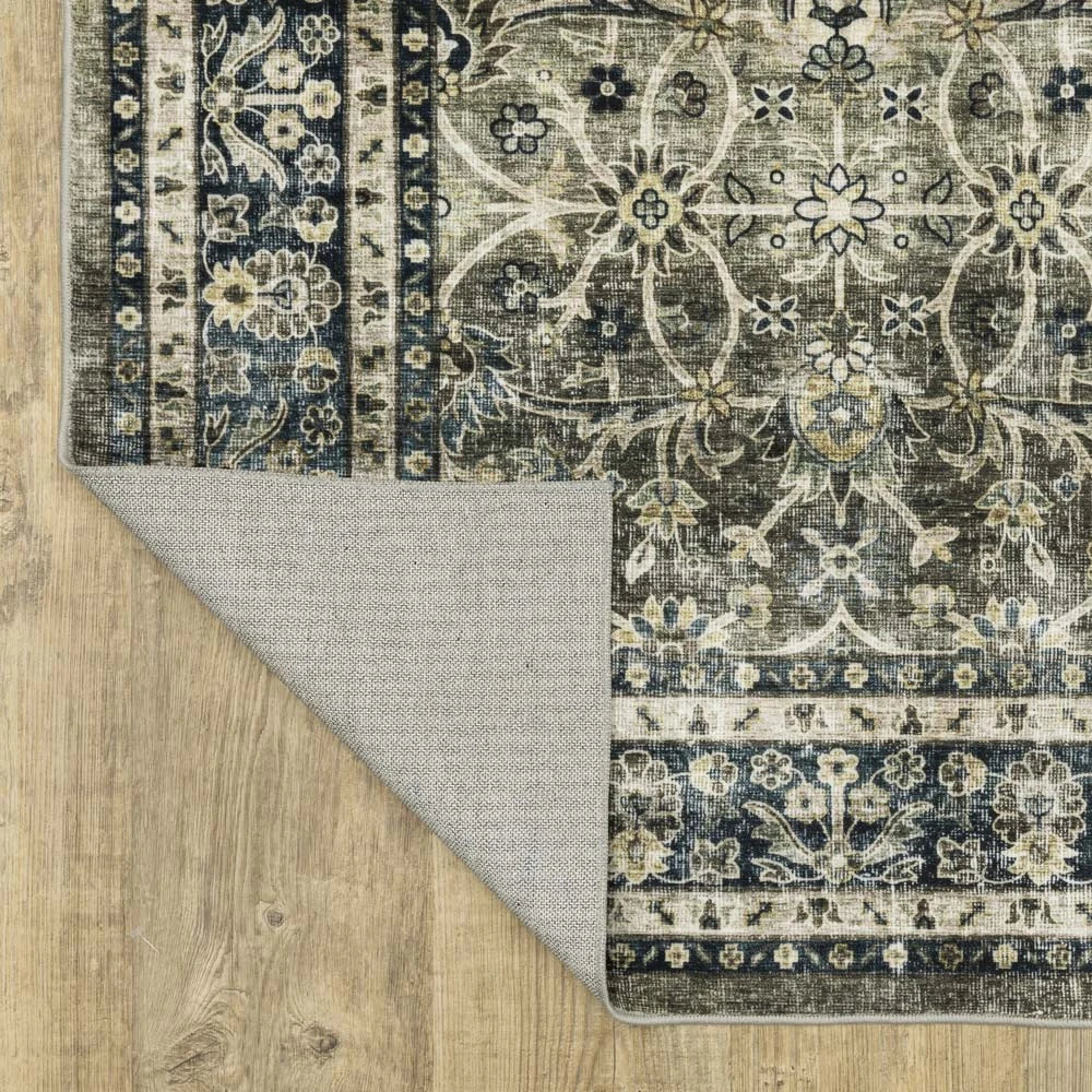 Oriental Weavers Sumter SUM06 Grey/Blue Area Rug