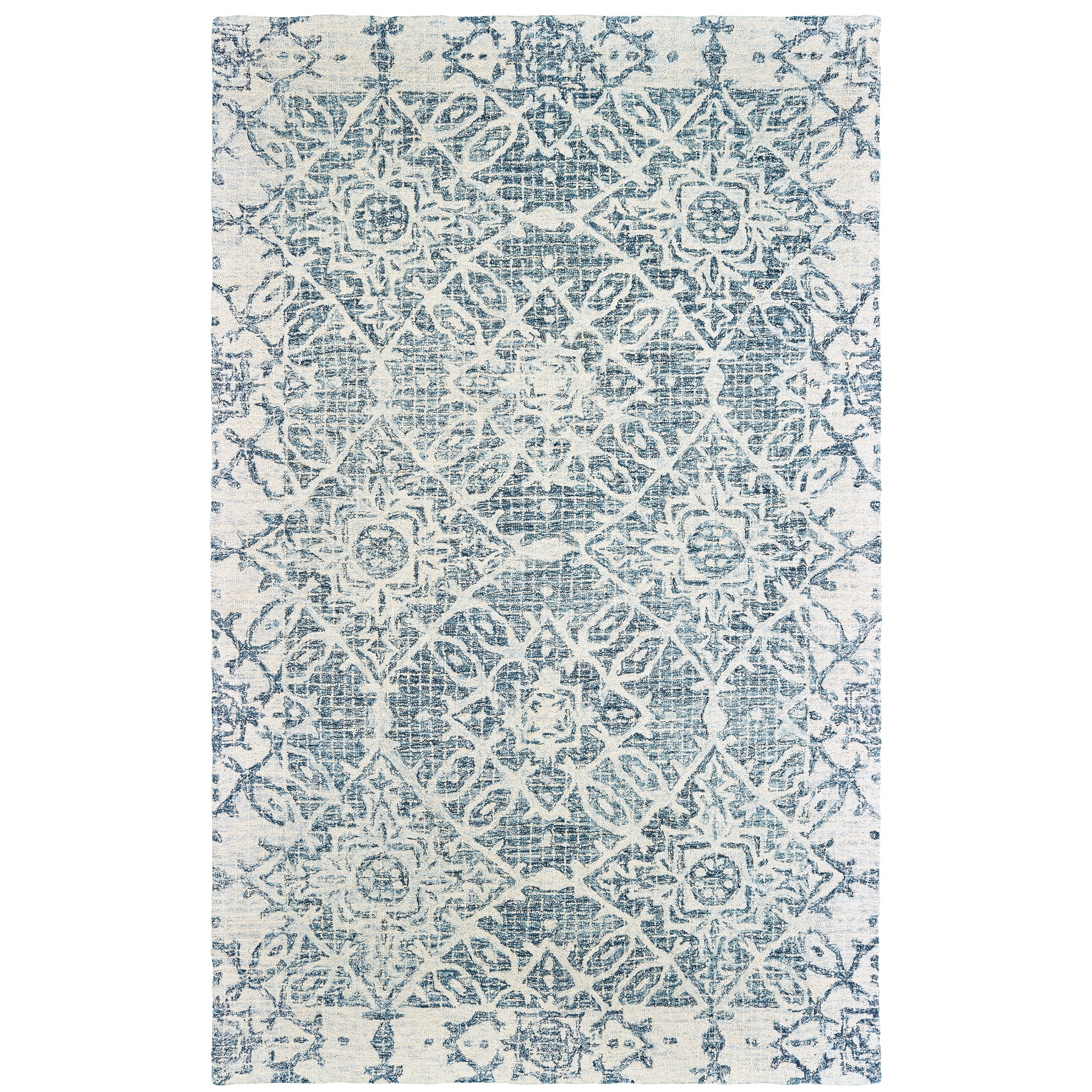 Oriental Weavers Tallavera 55603 Blue/Ivory Area Rug
