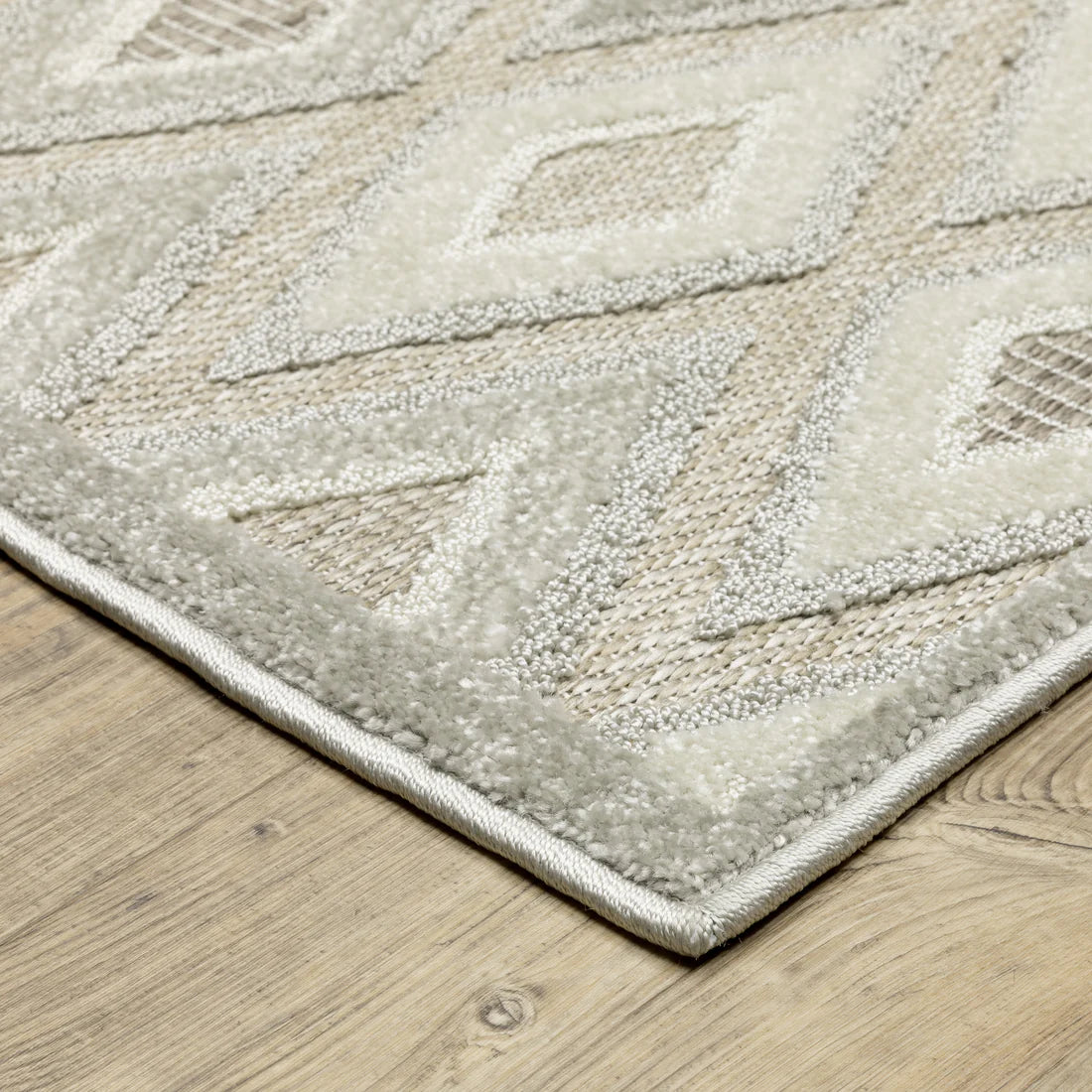 Oriental Weavers Tangier TAN02 Beige/Grey Area Rug