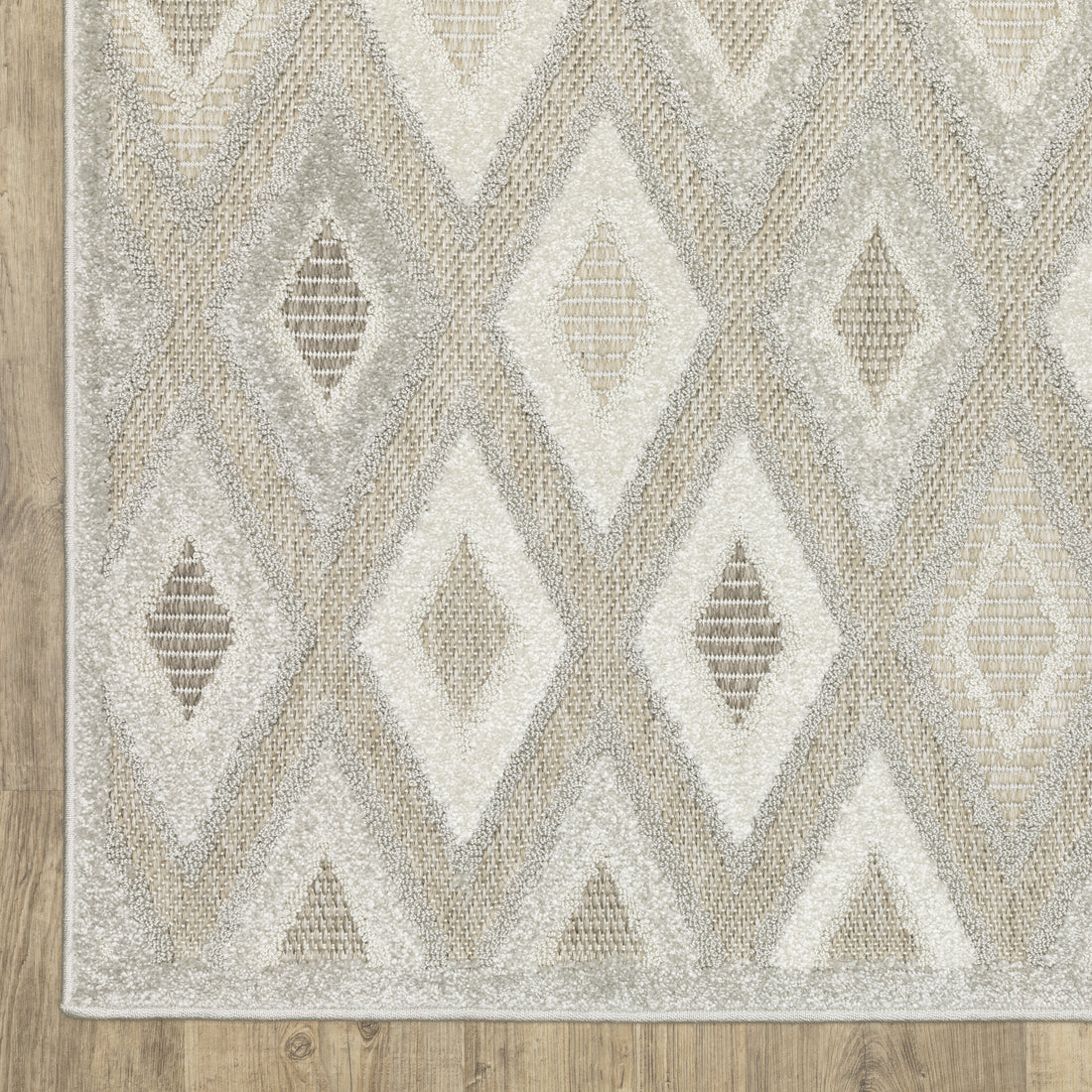 Oriental Weavers Tangier TAN02 Beige/Grey Area Rug