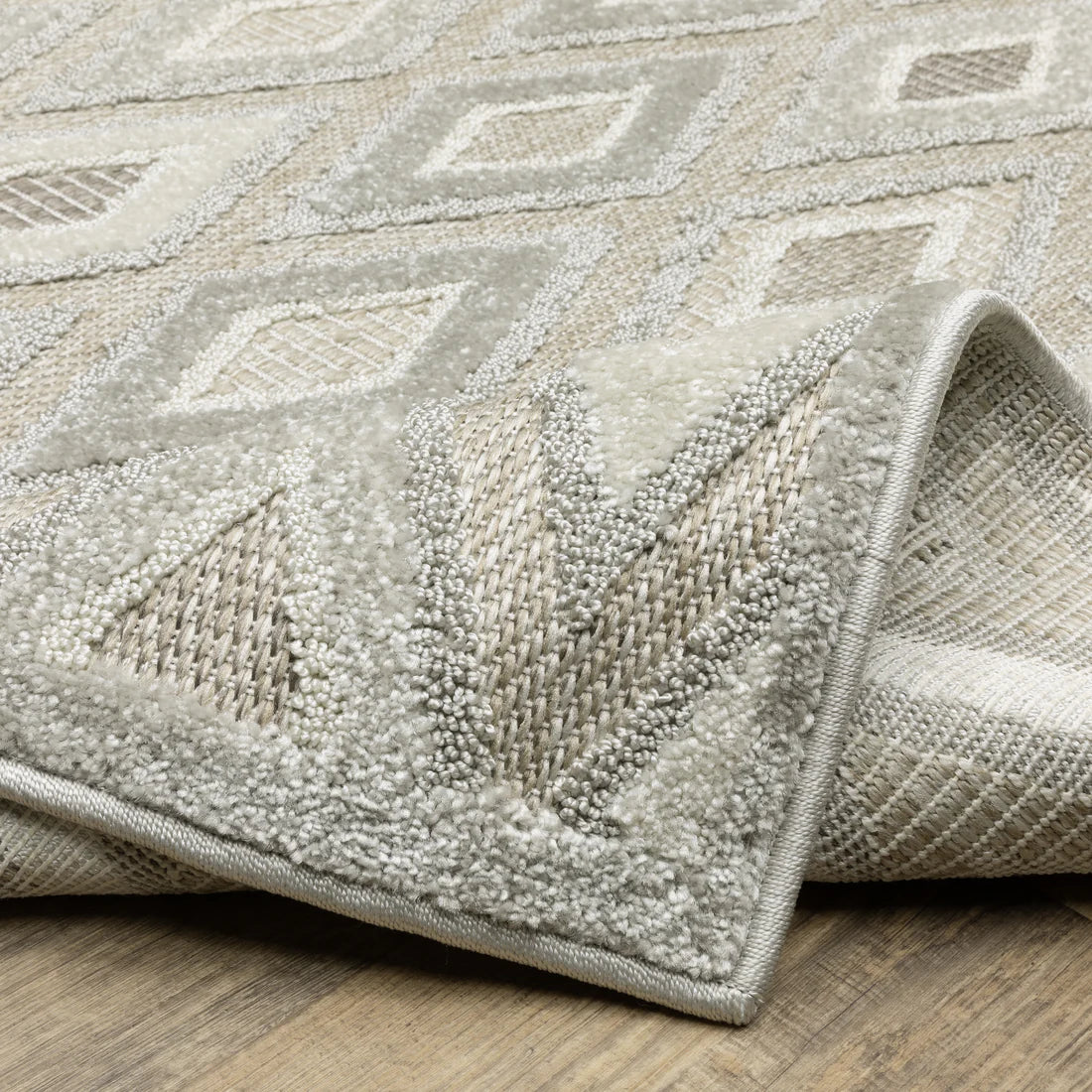 Oriental Weavers Tangier TAN02 Beige/Grey Area Rug