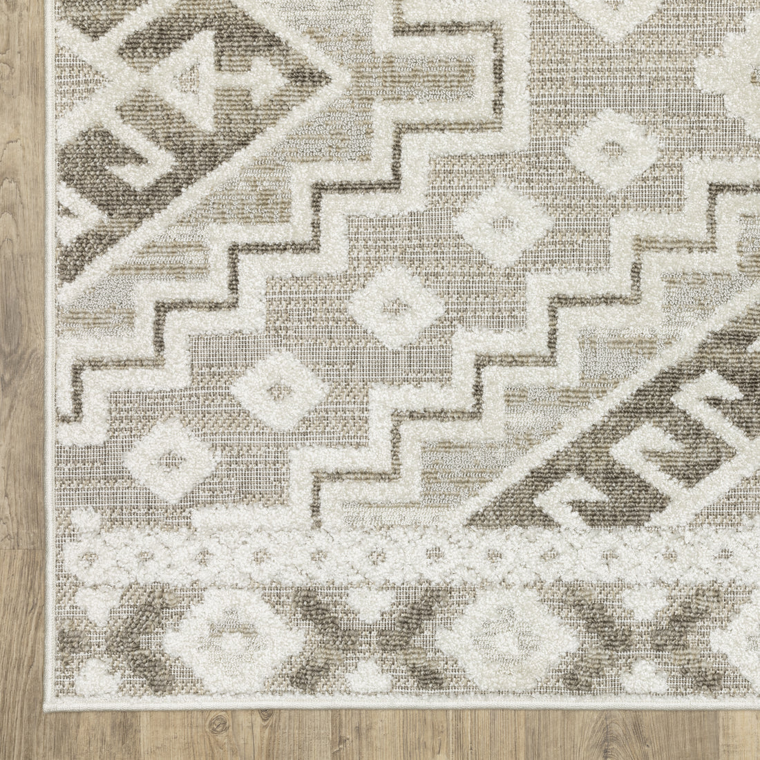 Oriental Weavers Tangier TAN03 Beige/Brown Area Rug