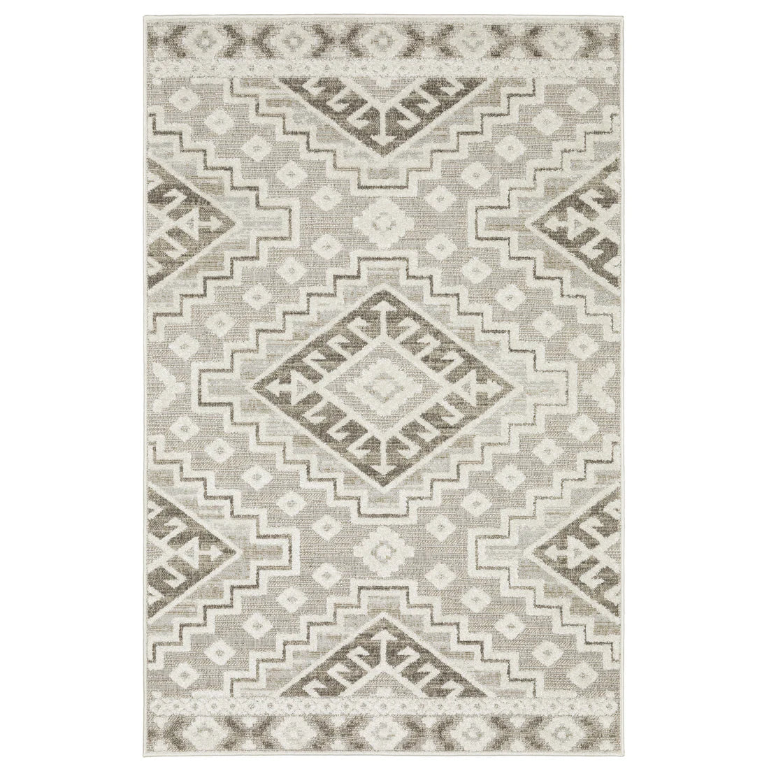 Oriental Weavers Tangier TAN03 Beige/Brown Area Rug