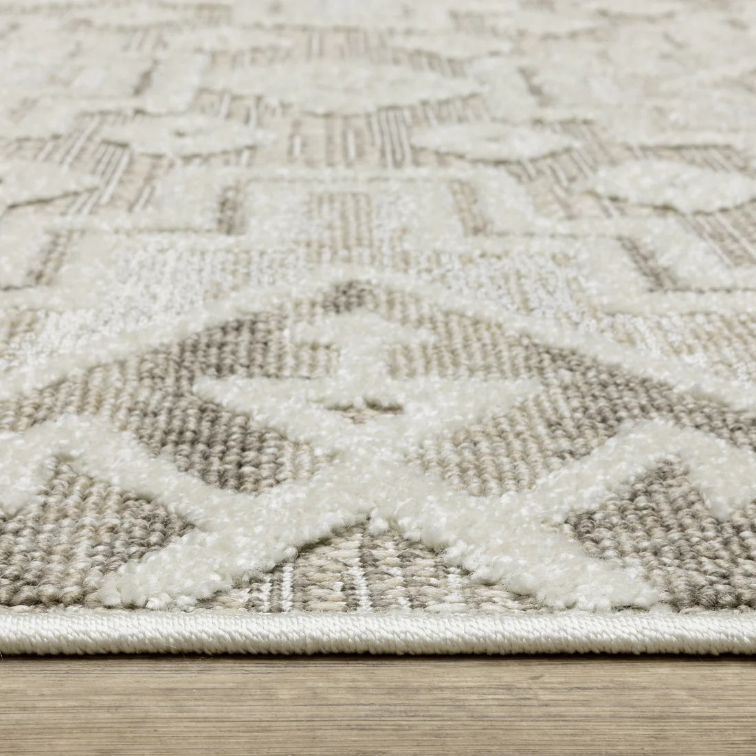 Oriental Weavers Tangier TAN03 Beige/Brown Area Rug
