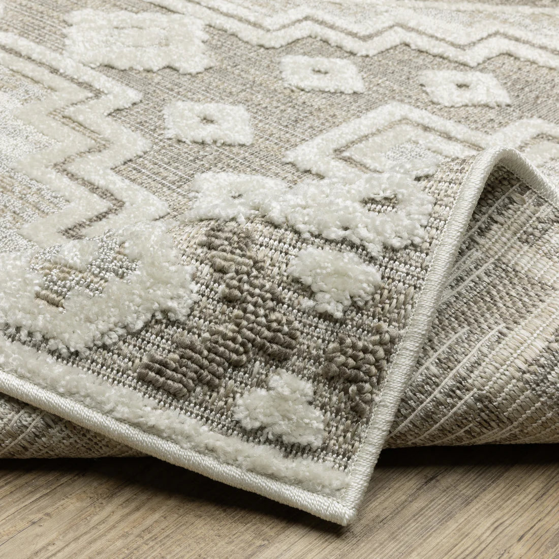 Oriental Weavers Tangier TAN03 Beige/Brown Area Rug