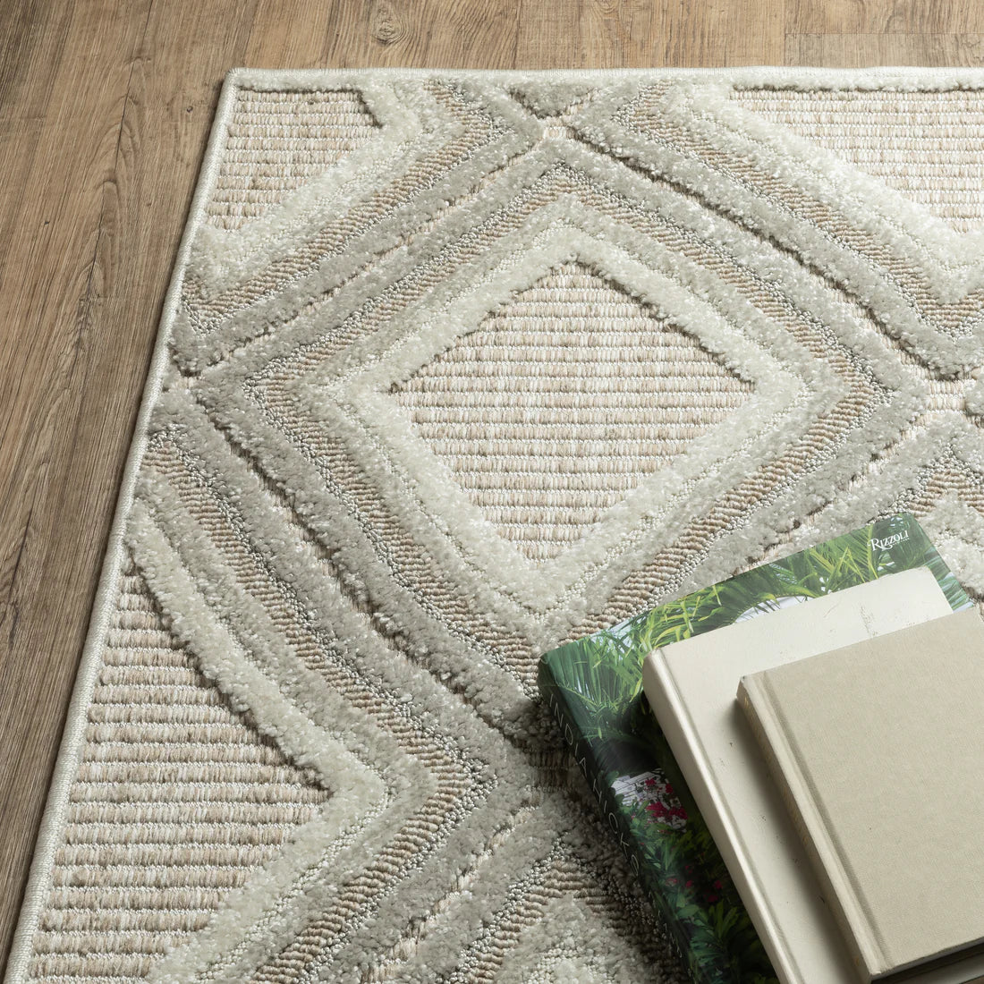Oriental Weavers Tangier TAN04 Grey/Beige Area Rug