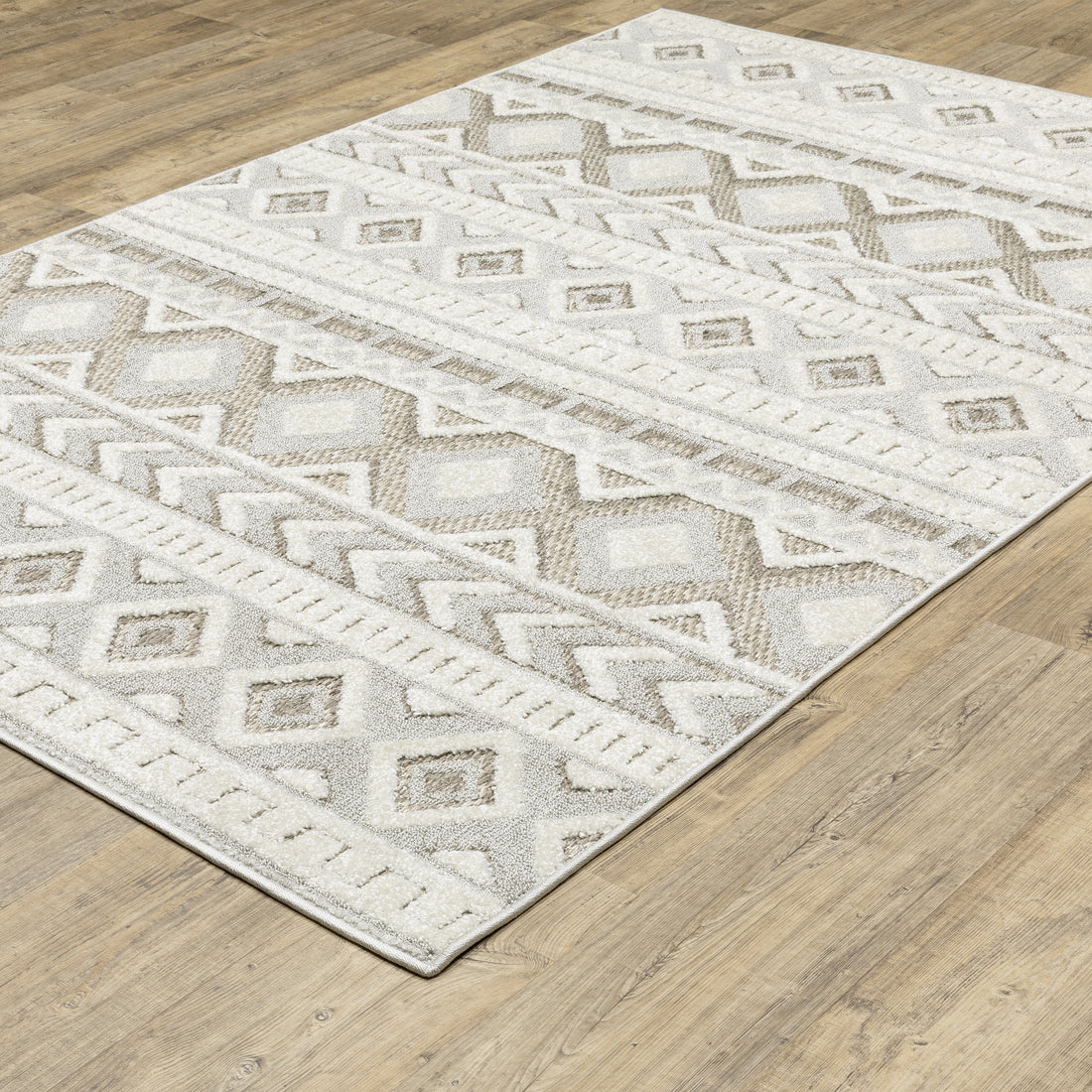 Oriental Weavers Tangier TAN06 Grey/Beige Area Rug