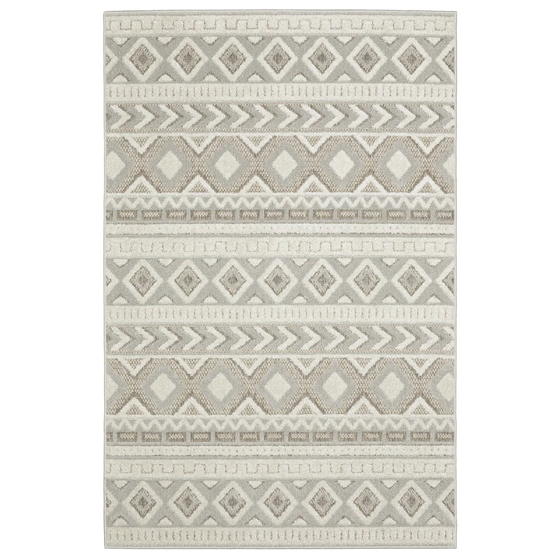 Oriental Weavers Tangier TAN06 Grey/Beige Area Rug