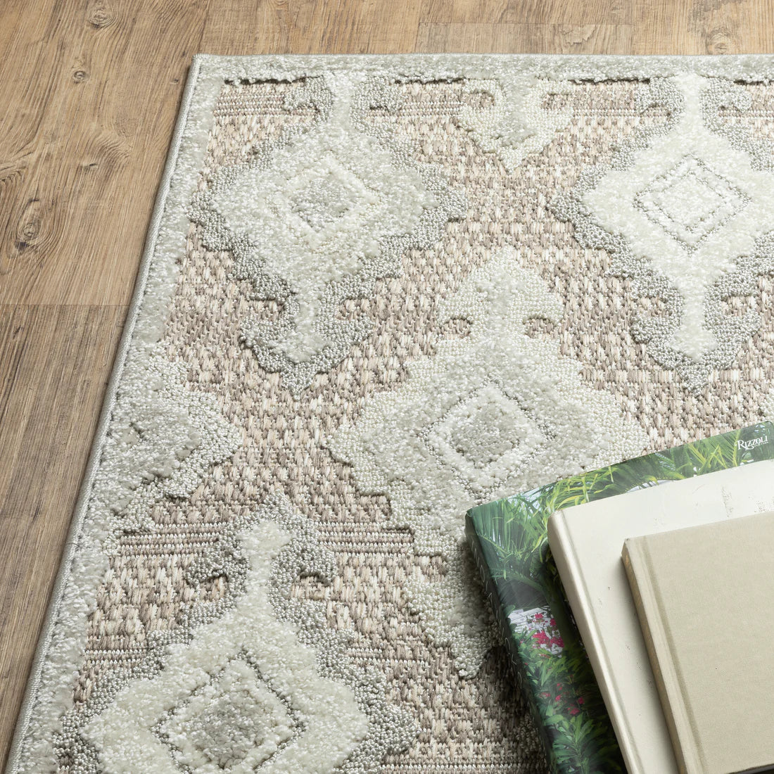 Oriental Weavers Tangier TAN08 Beige/Grey Area Rug