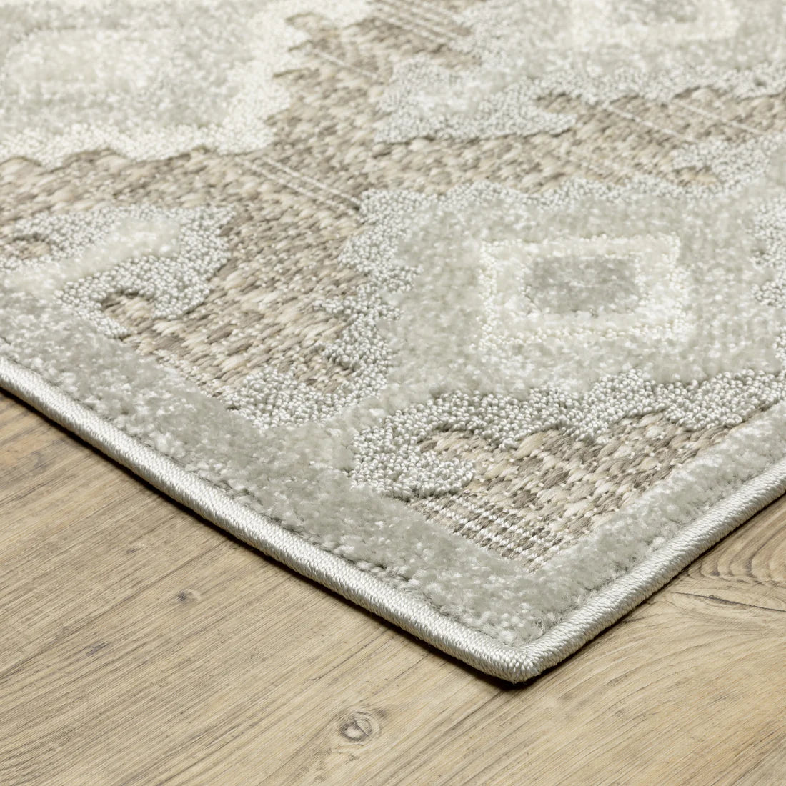 Oriental Weavers Tangier TAN08 Beige/Grey Area Rug