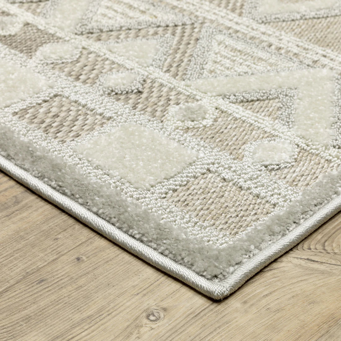 Oriental Weavers Tangier TAN09 Beige/Grey Area Rug