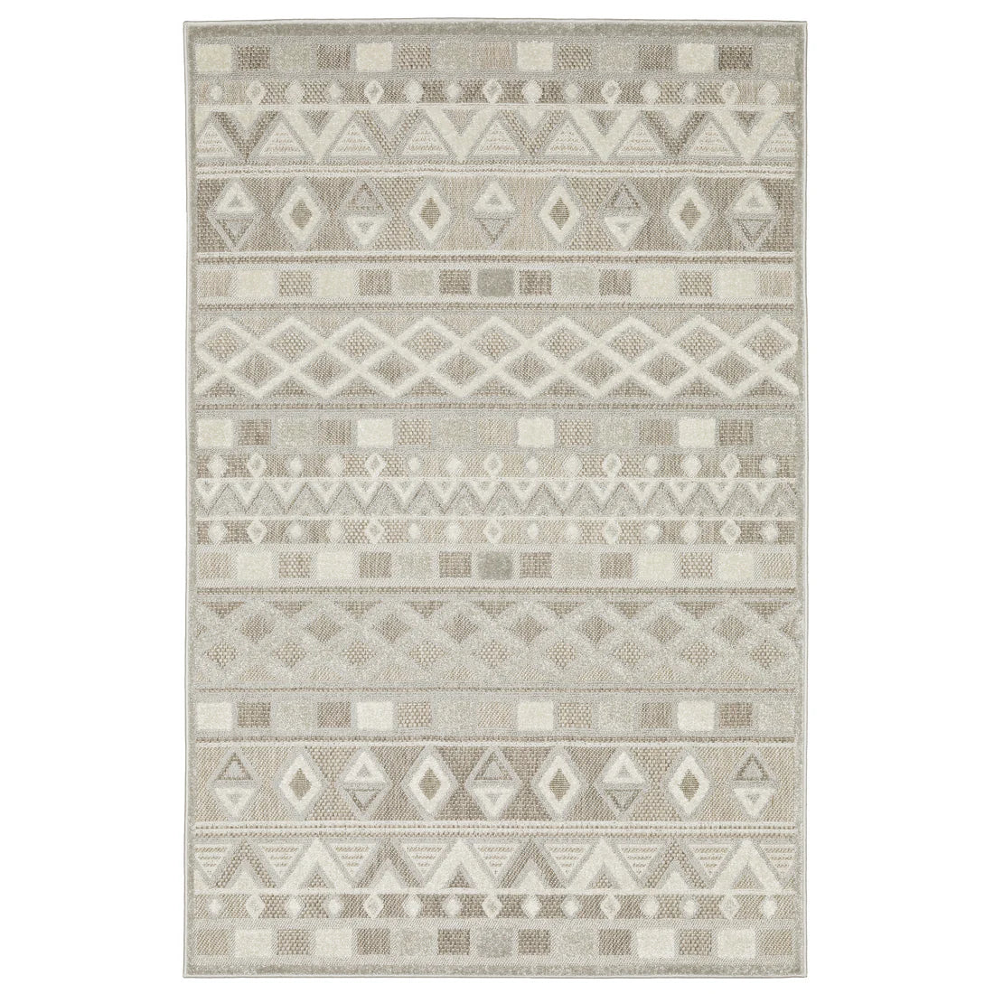 Oriental Weavers Tangier TAN09 Beige/Grey Area Rug