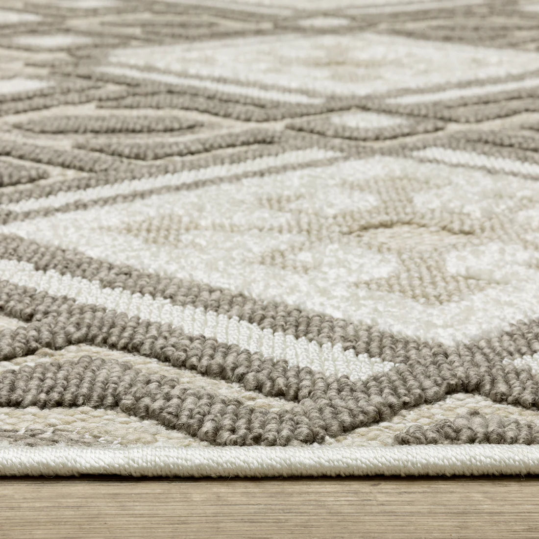 Oriental Weavers Tangier TAN10 Brown/Beige Area Rug
