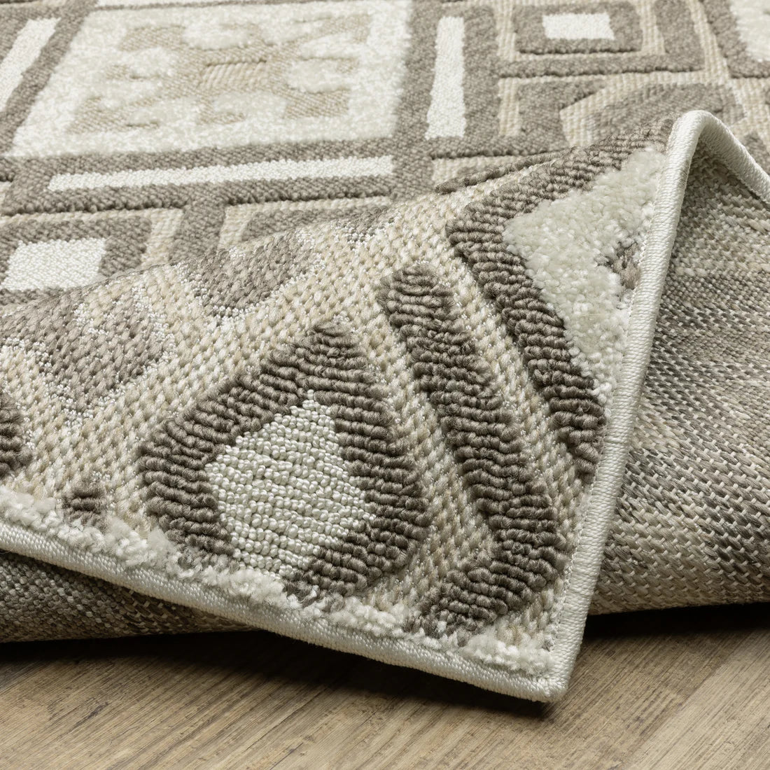 Oriental Weavers Tangier TAN10 Brown/Beige Area Rug