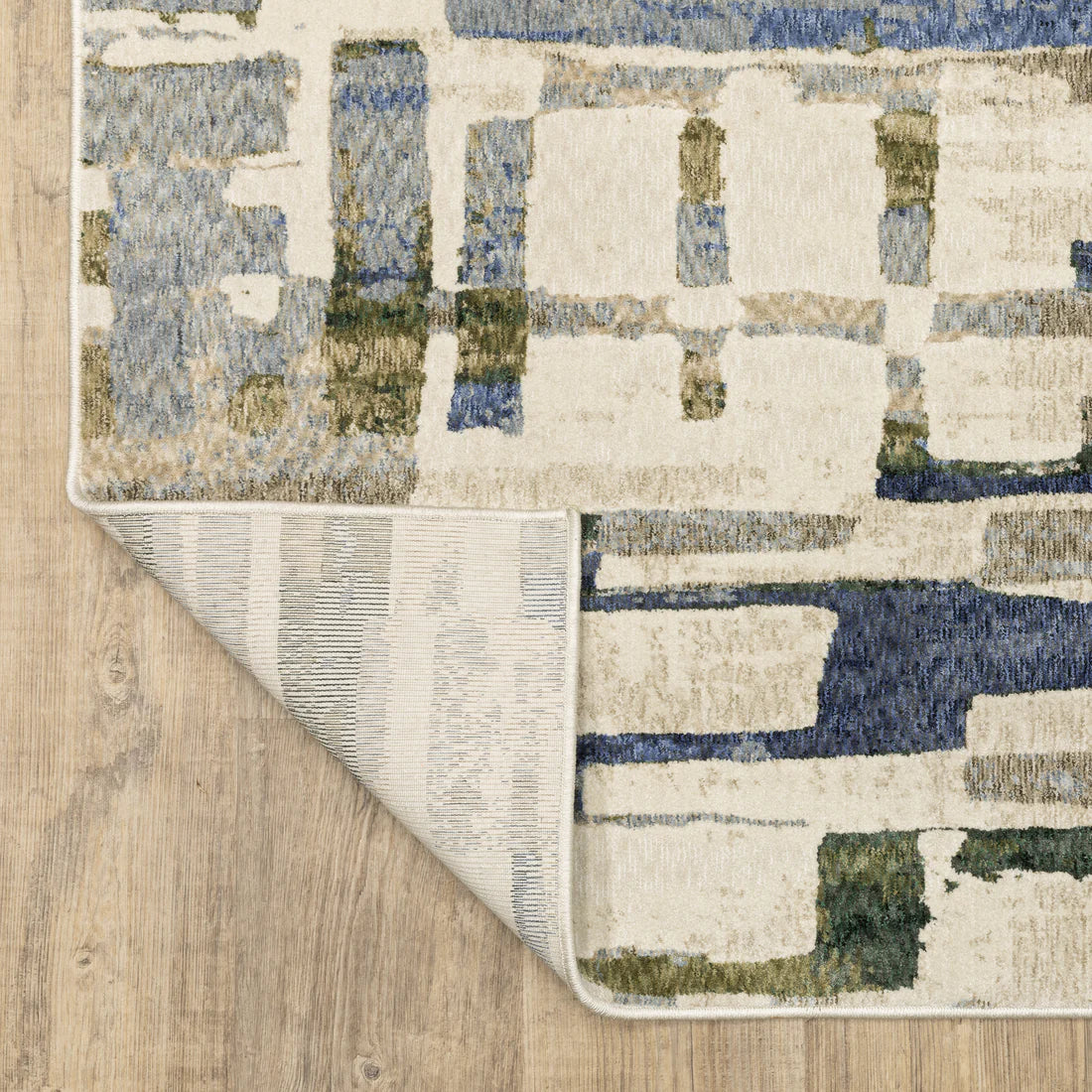 Oriental Weavers Tisdell TIS01 Blue/Green Area Rug