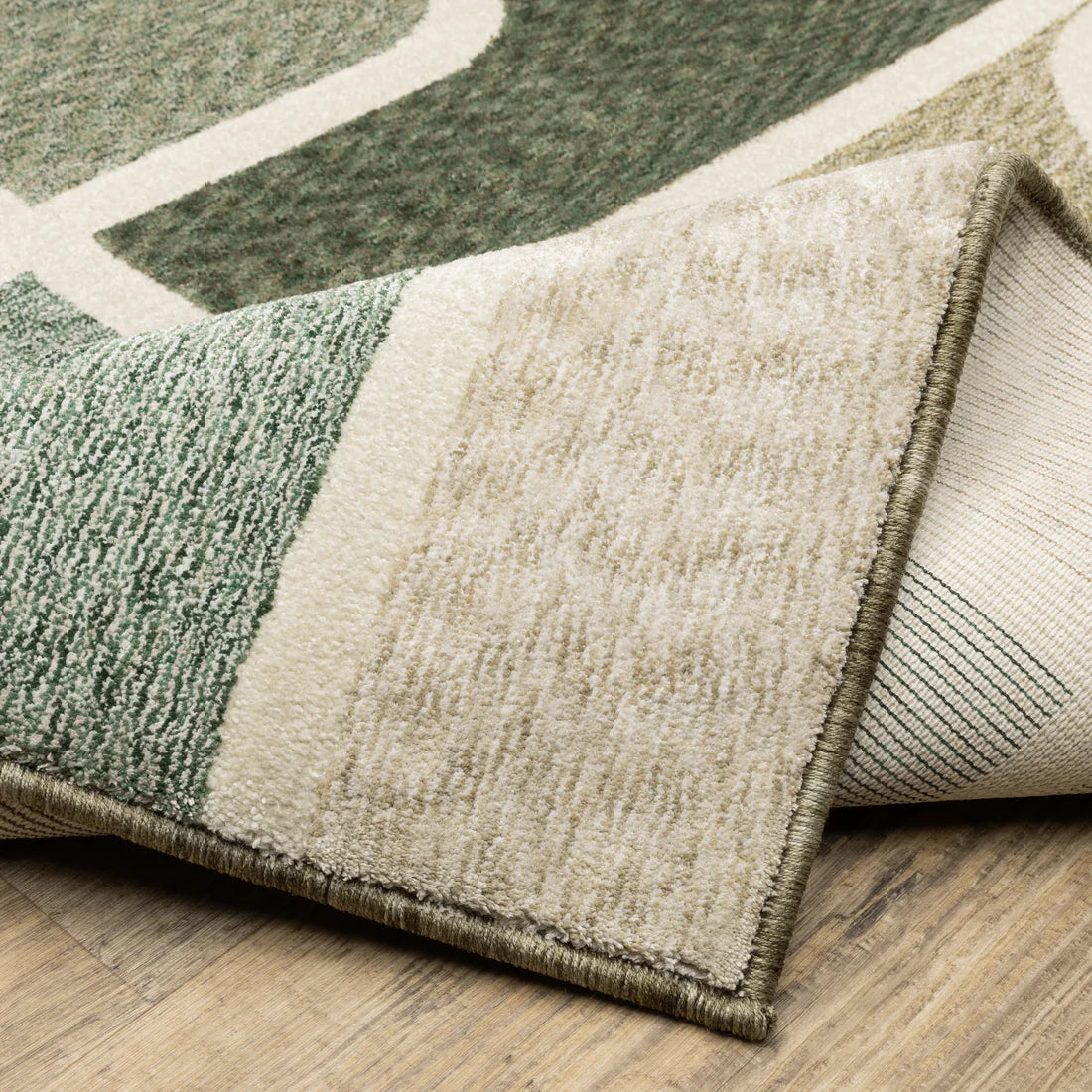 Oriental Weavers Tisdell TIS02 Green/Multi Area Rug