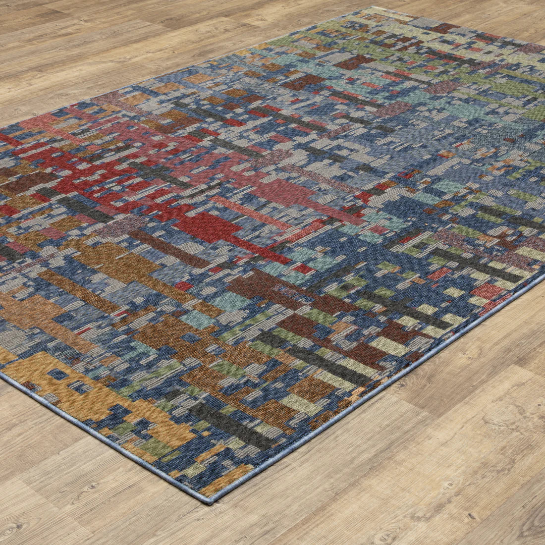 Oriental Weavers Tisdell TIS03 Blue/Multi Area Rug
