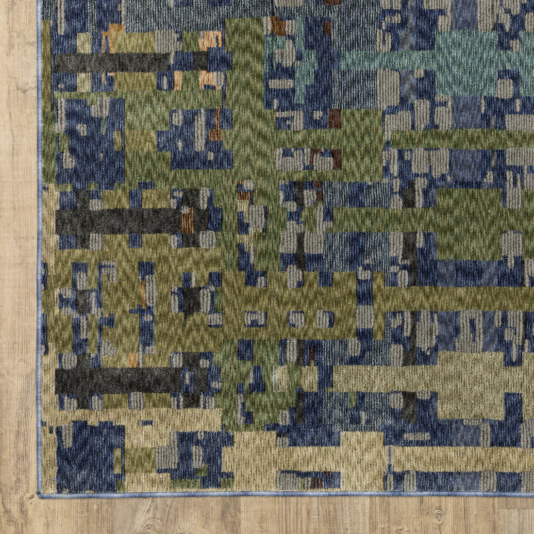 Oriental Weavers Tisdell TIS03 Blue/Multi Area Rug