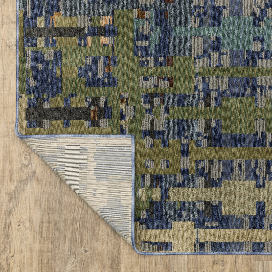Oriental Weavers Tisdell TIS03 Blue/Multi Area Rug