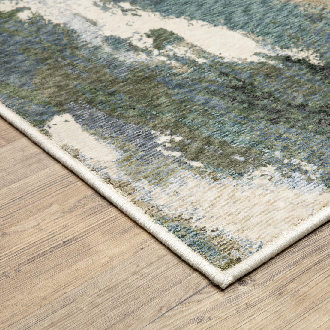 Oriental Weavers Tisdell TIS04 Blue/Green Area Rug