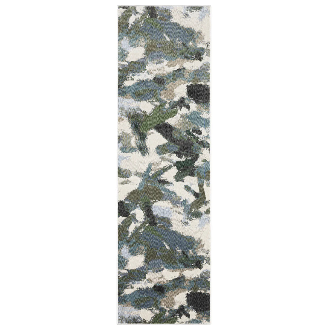 Oriental Weavers Tisdell TIS04 Blue/Green Area Rug