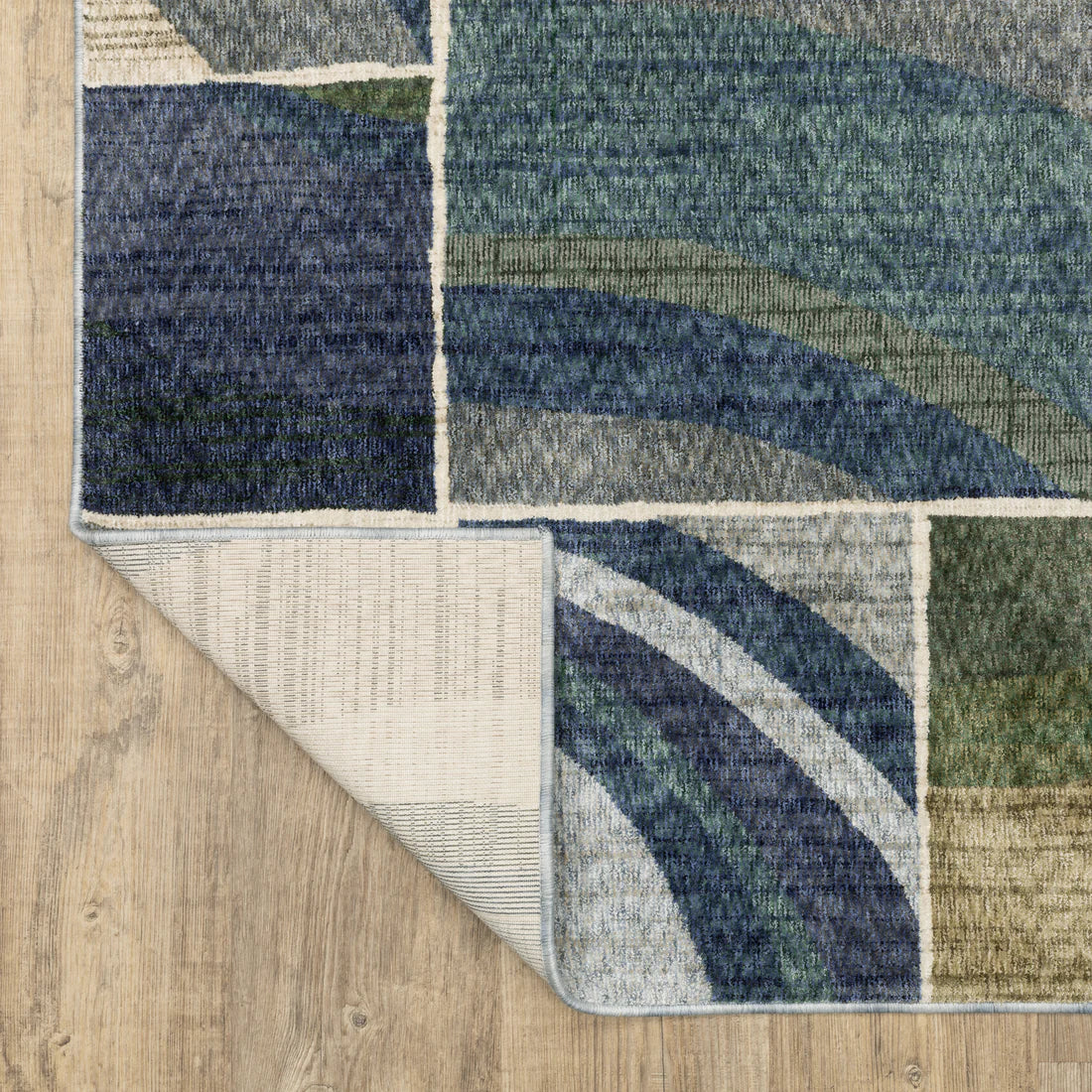 Oriental Weavers Tisdell TIS06 Blue/Green Area Rug