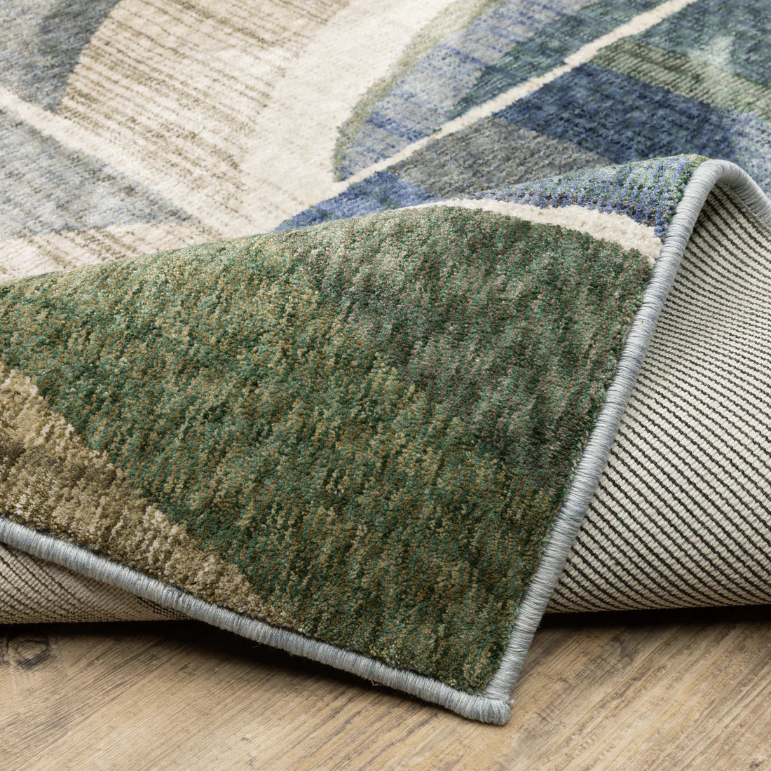 Oriental Weavers Tisdell TIS06 Blue/Green Area Rug