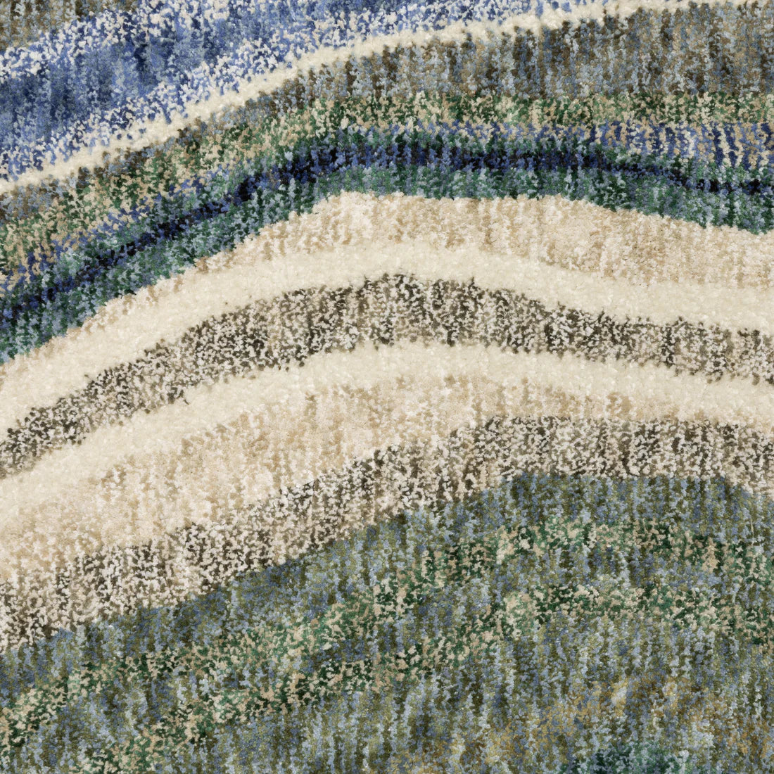 Oriental Weavers Tisdell TIS10 Green/Blue Area Rug