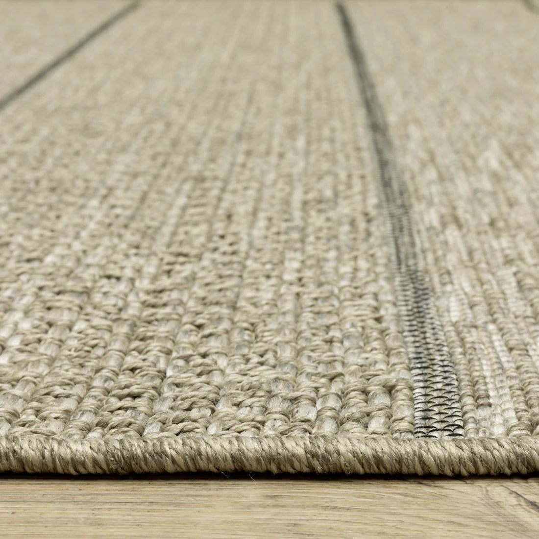 Oriental Weavers Tortuga TR01A Beige/Black Area Rug