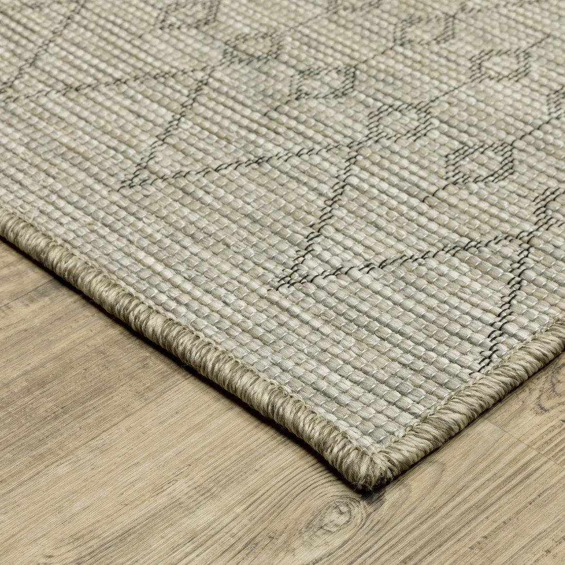 Oriental Weavers Tortuga TR04A Beige/Black Area Rug