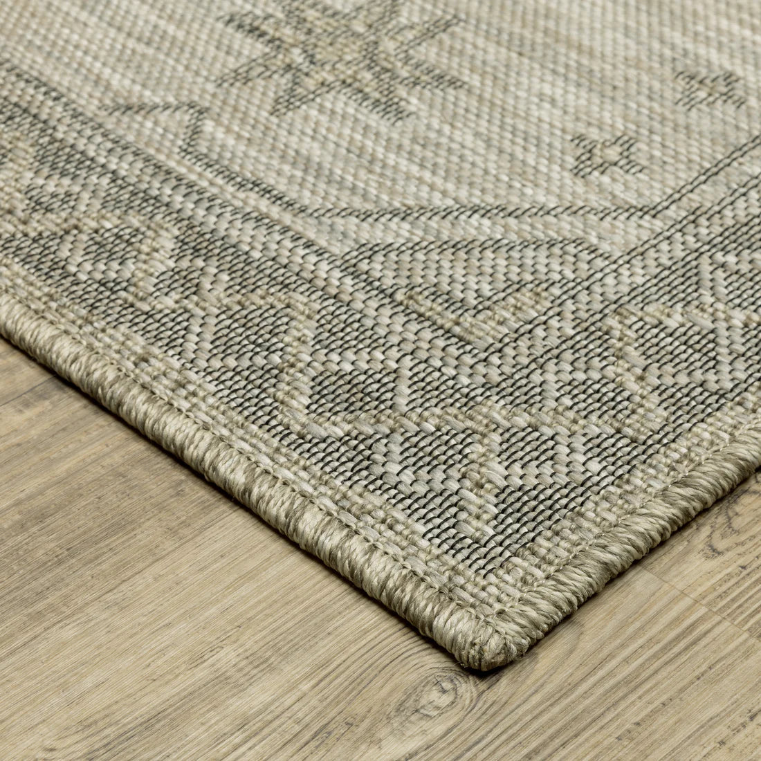 Oriental Weavers Tortuga TR08A Beige/Black Area Rug