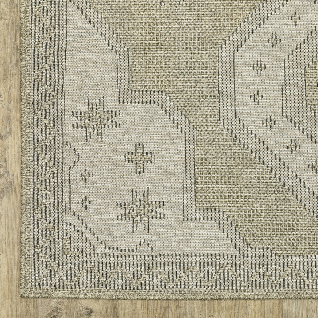 Oriental Weavers Tortuga TR08A Beige/Black Area Rug