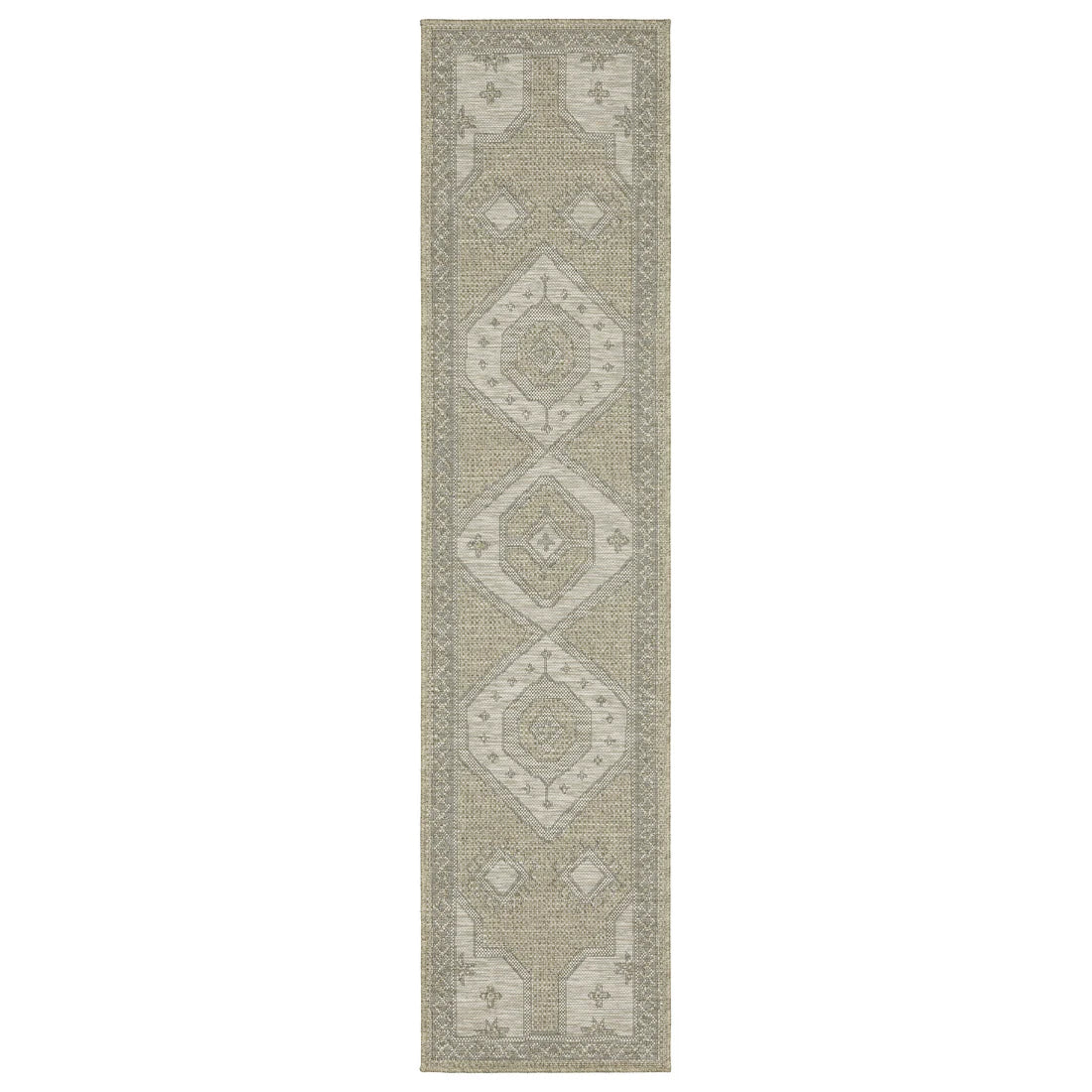 Oriental Weavers Tortuga TR08A Beige/Black Area Rug