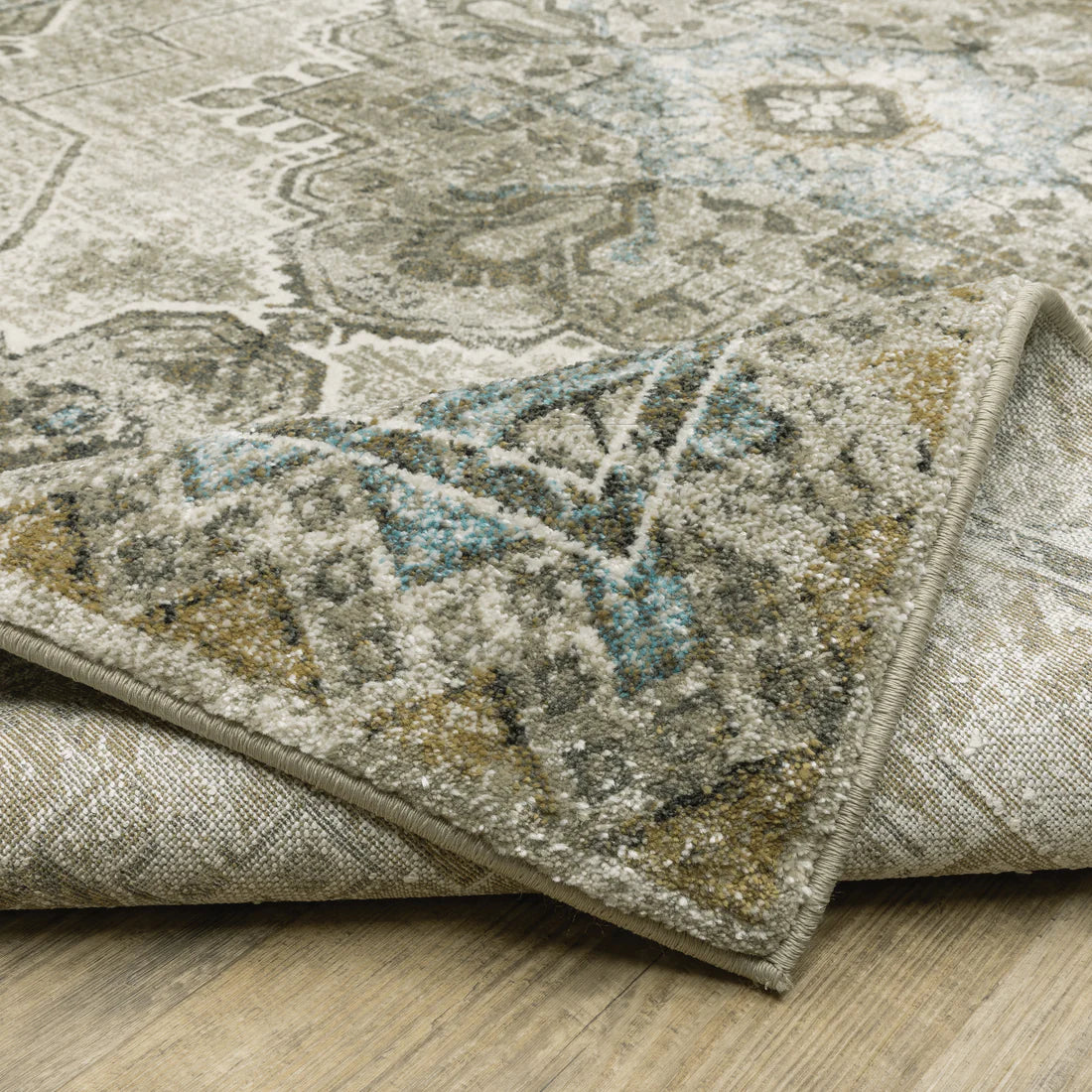Oriental Weavers Venice 1104W Grey/Blue Area Rug