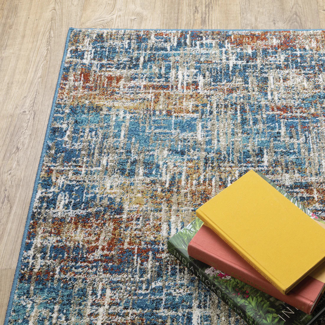 Oriental Weavers Venice 5573X Blue/Multi Area Rug