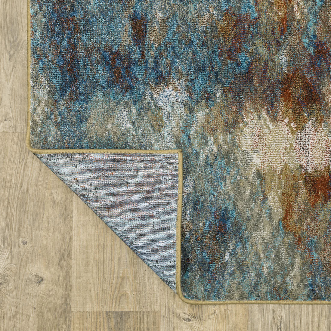 Oriental Weavers Venice 8123X Blue/Gold Area Rug